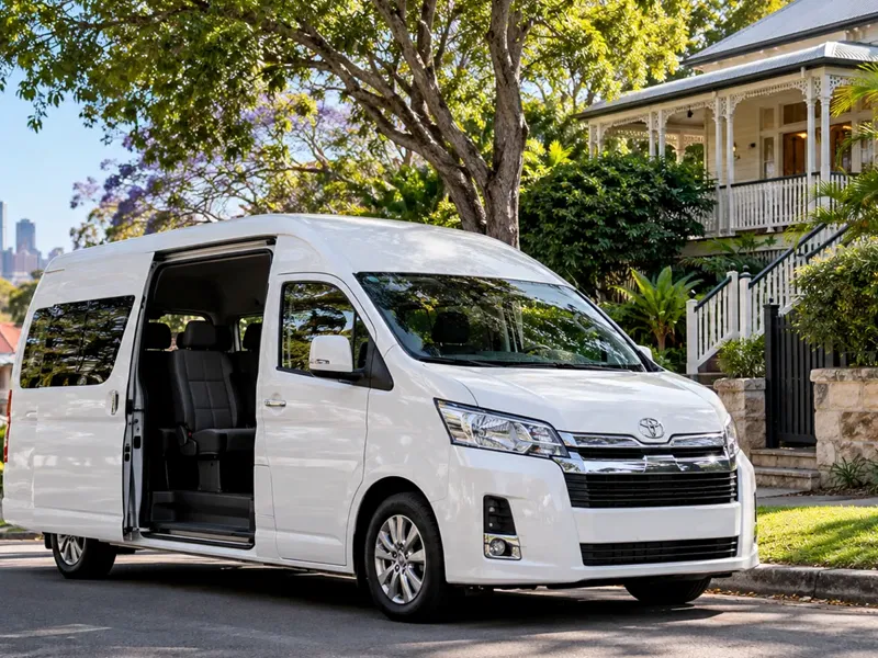 Mitcham local airport transfer area