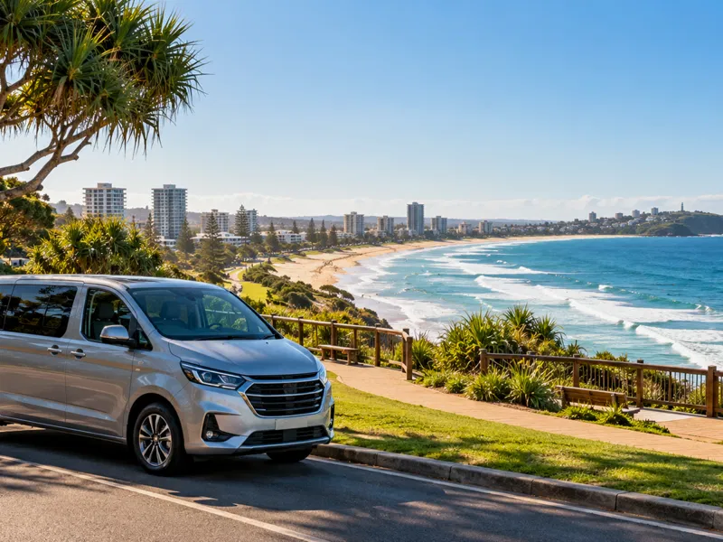 Moonee Ponds local airport transfer area