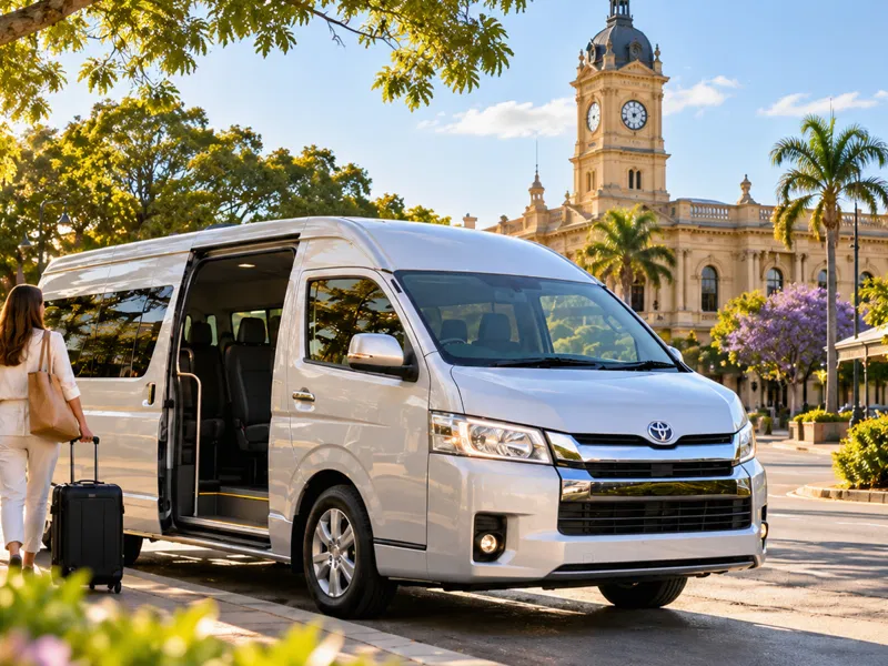 Nunawading local airport transfer area