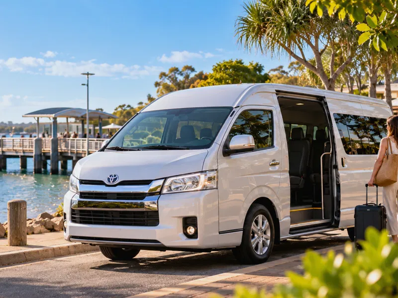 South Melbourne local airport transfer area