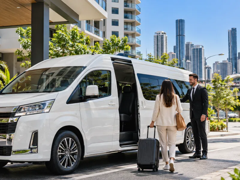 Tarneit local airport transfer area