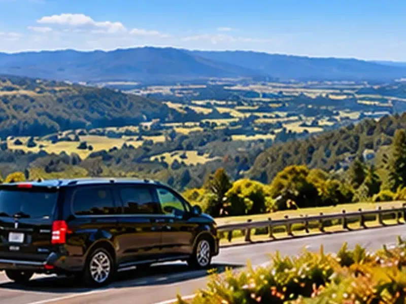 Gilderoy local airport transfer area