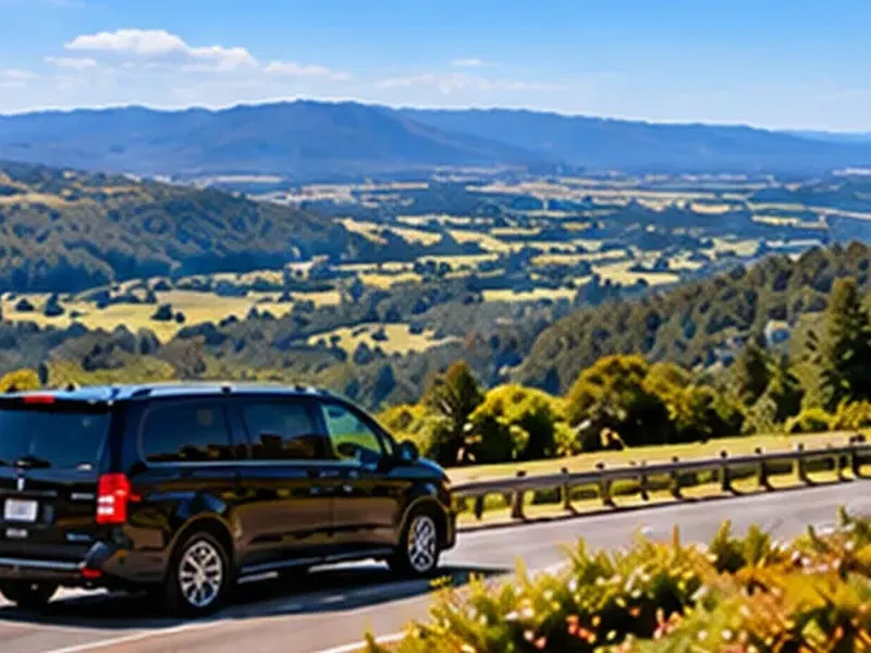 Hoddles Creek local airport transfer area