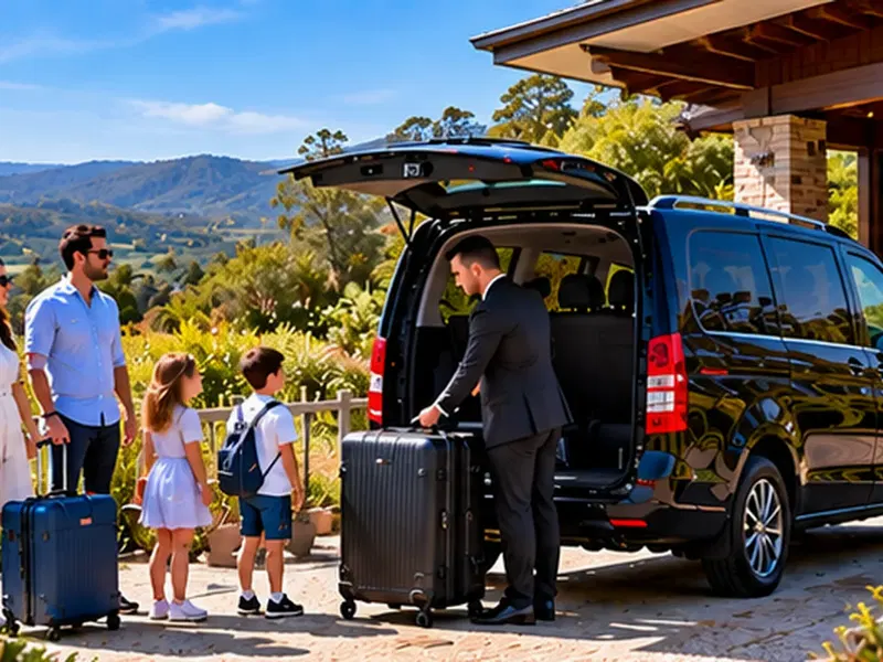 Tecoma local airport transfer area
